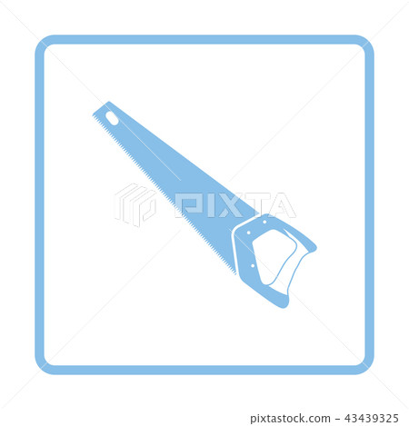 Hand saw icon Hand saw icon 43439325