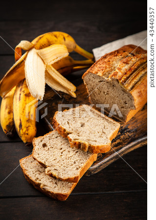 Homemade banana bread Homemade banana bread 43440357