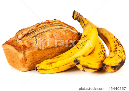 Homemade banana bread 43440367