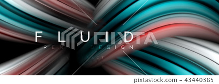 Fluid color motion concept 43440385