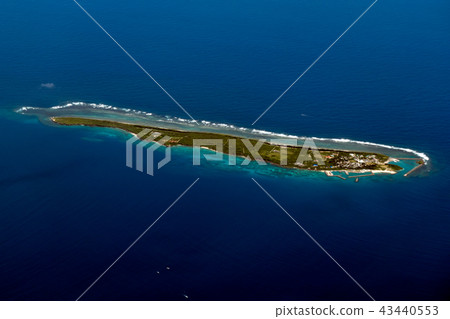Okinawa Prefecture Kudakashima aerial view Okinawa Prefecture Kudakashima aerial view 43440553
