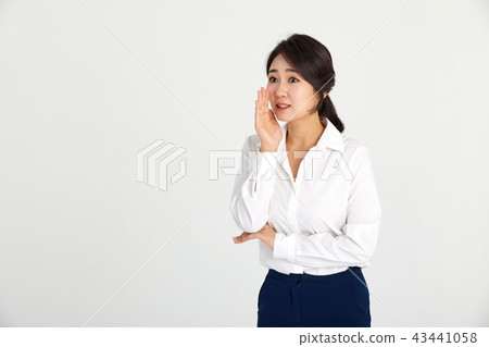 20s, 30s Business Woman, whisper, secret, 43441058