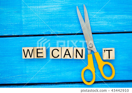 we can self motivation - cutting the letter we can self motivation - cutting the letter 43442910
