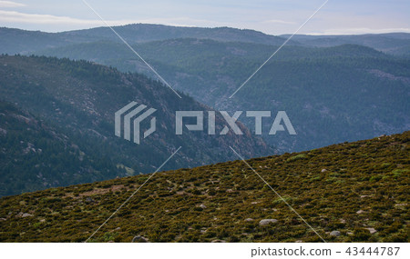 Mountain scenery of Garze Tibetan, China Mountain scenery of Garze Tibetan, China 43444787