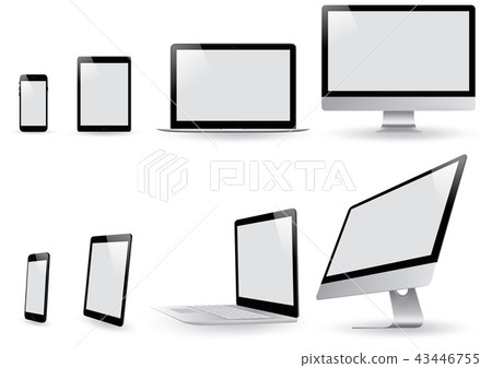 Set Monitors PC, Laptop, Tablet and Phone Set Monitors PC, Laptop, Tablet and Phone 43446755
