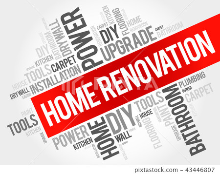 Home Renovation Word Cloud Home Renovation Word Cloud 43446807