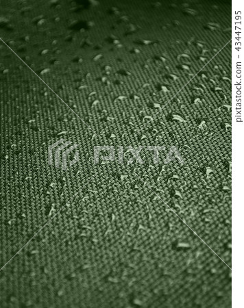 Water drops on fabric texture Water drops on fabric texture 43447195