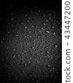 Water drops on fabric texture 43447200