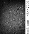 Water drops on fabric texture 43447201
