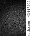 Water drops on fabric texture 43447202