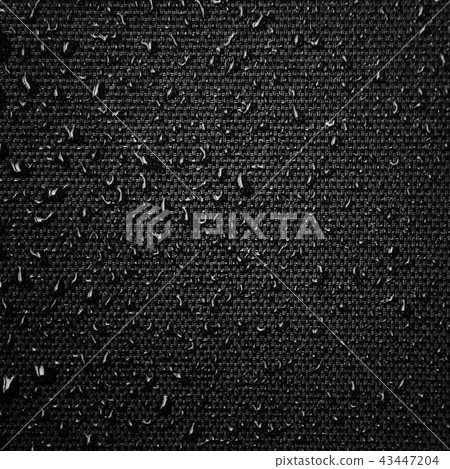 Water drops on fabric texture Water drops on fabric texture 43447204