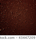 Water drops on fabric texture 43447209