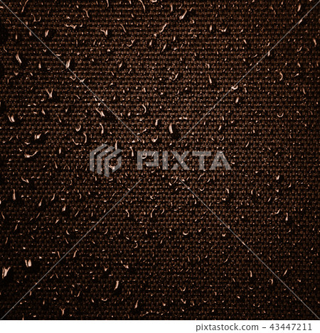 Water drops on fabric texture Water drops on fabric texture 43447211