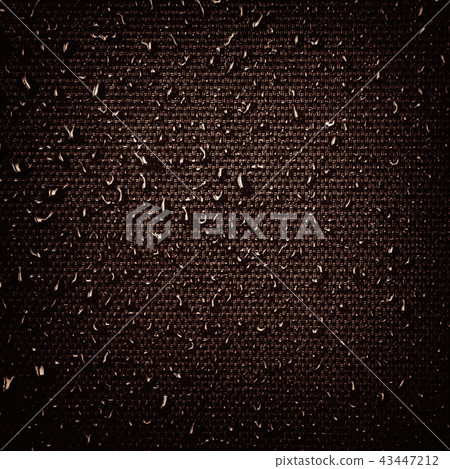 Water drops on fabric texture 43447212