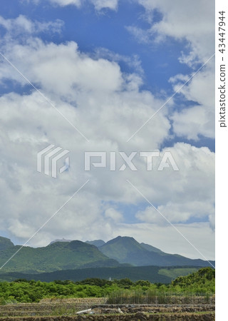 [長崎縣]雲仙市的遠景 43447944
