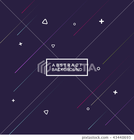 Abstract geometric background and pattern, geometric 43448693