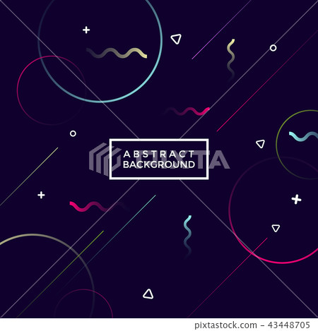 Abstract geometric background and pattern, geometric 43448705