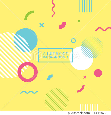 Abstract geometric background and pattern, geometric 43448720