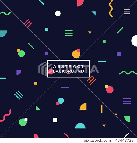 Abstract geometric background and pattern, geometric Abstract geometric background and pattern, geometric 43448725