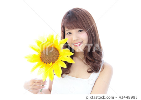 向日葵的少婦 向日葵的少婦 43449983