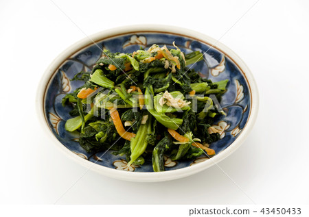 Stir fry of mustard greens 43450433