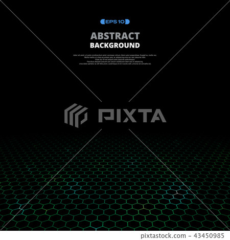 Abstract of dot light pattern on technology green Abstract of dot light pattern on technology green 43450985