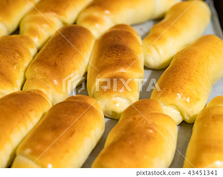 Baked bread Baked bread 43451341