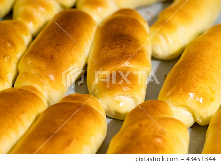 Baked bread Baked bread 43451344