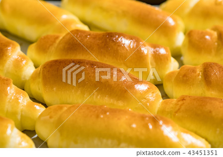 Baked bread Baked bread 43451351