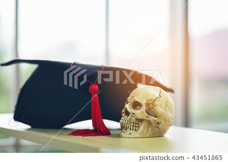 Graduation Concept. Graduated students Graduation Concept. Graduated students 43451865