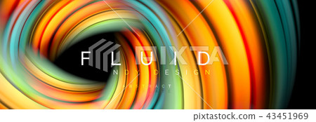 Flowing glowing color motion concept, trendy abstract layout template for business or technology Flowing glowing color motion concept, trendy abstract layout template for business or technology 43451969