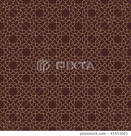 Seamless Geometric Vector Background - Stock Illustration [43453001 ...