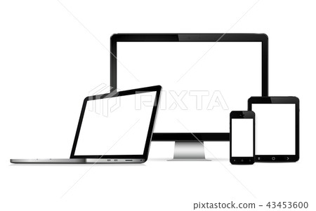 Smart gadgets vector mock up 43453600