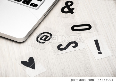 Computer keyboard symbols table Computer keyboard symbols table 43455994