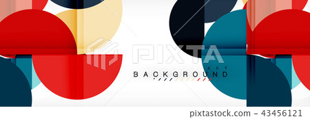 Semi circle abstract background, modern geometric pattern design. Business or technology Semi circle abstract background, modern geometric pattern design. Business or technology 43456121