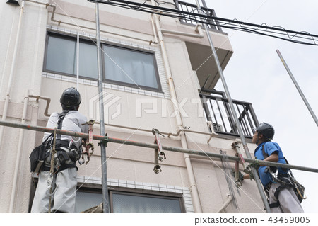 Housing and scaffolding temporary work Exterior wall construction Demolition element General purpose Housing and scaffolding temporary work Exterior wall construction Demolition element General purpose 43459005