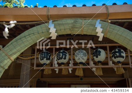 Ring of Suwa Shinto shrine example festival Ring of Suwa Shinto shrine example festival 43459334