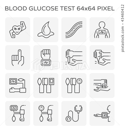 blood test icon 43460412