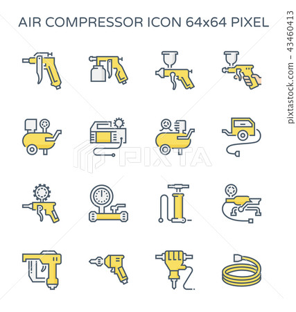 air compressor icon 43460413