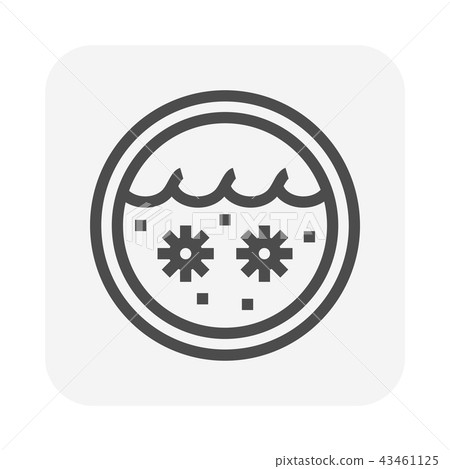 Waste water icon 43461125
