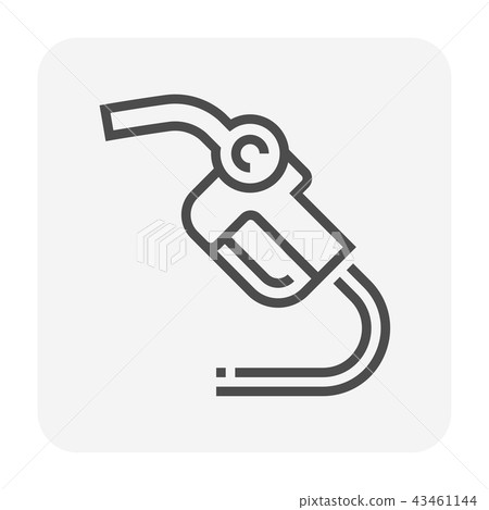gas nozzle icon gas nozzle icon 43461144