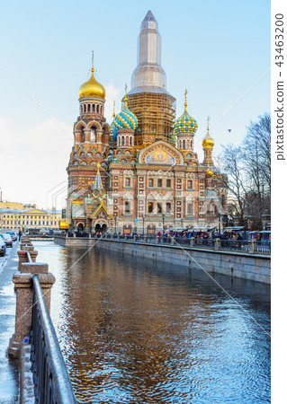 Griboyedov Canal with Church of Savior on Blood 43463200
