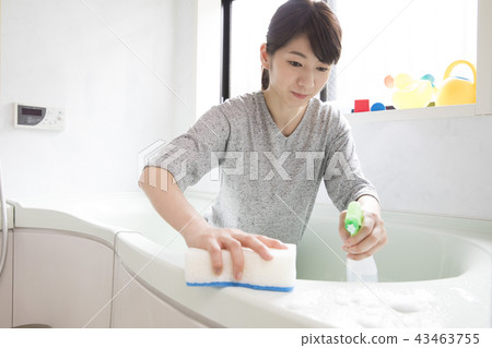 Bathroom cleaning Bathroom cleaning 43463755