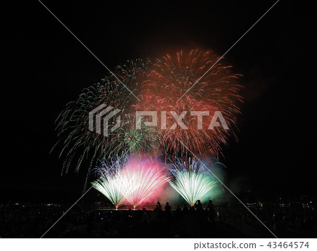 2018 national new year fireworks display 2018 national new year fireworks display 43464574