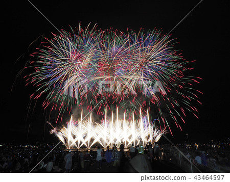 2018 national new year fireworks display 2018 national new year fireworks display 43464597
