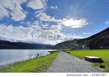 VOSS Ogge湖,挪威南部Vatnestrom村 VOSS Ogge湖,挪威南部Vatnestrom村 43465067