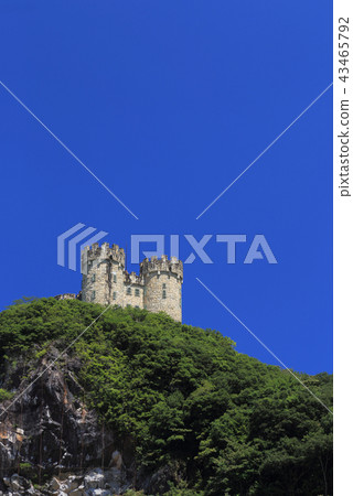 Landmark "Château Three Treasures" of Konan Ichino-cho Landmark "Château Three Treasures" of Konan Ichino-cho 43465792