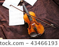 Violin and music 43466193