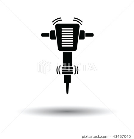 Icon of Construction jackhammer Icon of Construction jackhammer 43467040