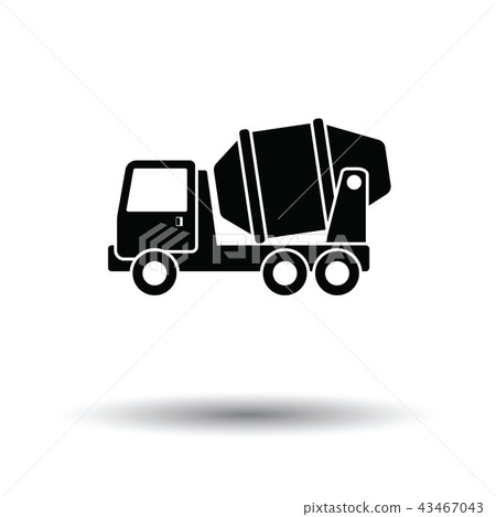 Icon of Concrete mixer truck Icon of Concrete mixer truck 43467043